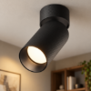 Maytoni artisan faretto moderno per cucina nero da soffitto orientabile