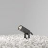 Maytoni bern faretto led 5w 3000k ip65 orientabile moderno da esterno giardino grafite