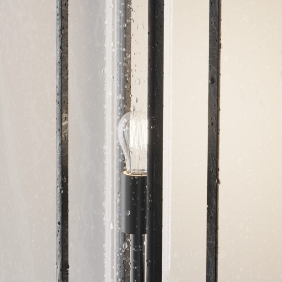 Maytoni cell paletto ip54 50cm per esterno gabbia moderno grafite vetro