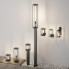 Maytoni cell paletto ip54 50cm per esterno gabbia moderno grafite vetro