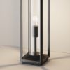 Maytoni cell paletto ip54 50cm per esterno gabbia moderno grafite vetro