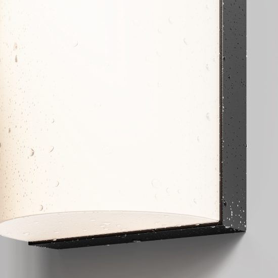 Maytoni badd lampada da parete per esterno led 10w 3000k ip54 moderna rettangolare grafite