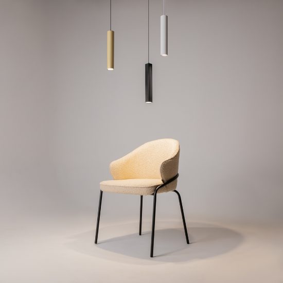 Maytoni artisan lampada a sospensione per cucina cilindro nero