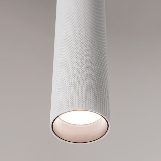 Maytoni artisan lampada a sospensione per cucina moderna cilindrica bianco