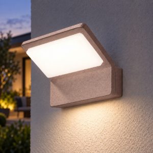Applique da esterno led 20w cct 3000k 4000k ip65 moderno oro rosato