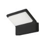Applique da esterno per balcone moderna antracite led 20w cct 3000k 4000k ip65