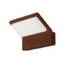 Applique da esterno led 20w cct 3000k 4000k ip65 moderna rame opaco