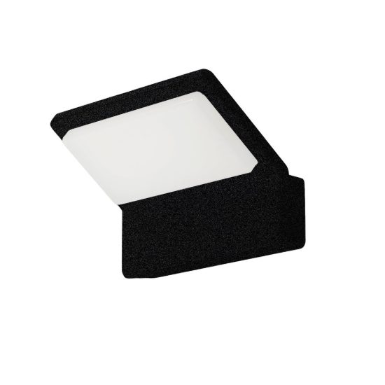 Applique da esterno per balcone moderna nera led 20w cct 3000k 4000k ip65
