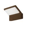 Applique da esterno led 20w cct 3000k 4000k ip65 moderna ruggine