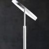 Piantana lampada da terra led 30w 3000k dimmerabile moderna bianca orientabile