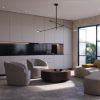 Maytoni fad lampadario moderno nero da soffitto led 15w 3000k