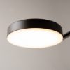 Maytoni fad lampadario moderno nero da soffitto led 15w 3000k