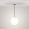 Maytoni erda lampadario per bagno ip54 moderno sferico bianco