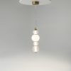 Maytoni collar lampada moderna a sospensione oro per cucina led 17w 3000k