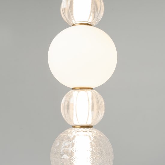 Maytoni collar lampada moderna a sospensione oro per cucina led 17w 3000k