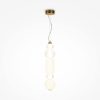 Maytoni collar lampadario per cucina moderno a sospensione oro led 35w 3000k