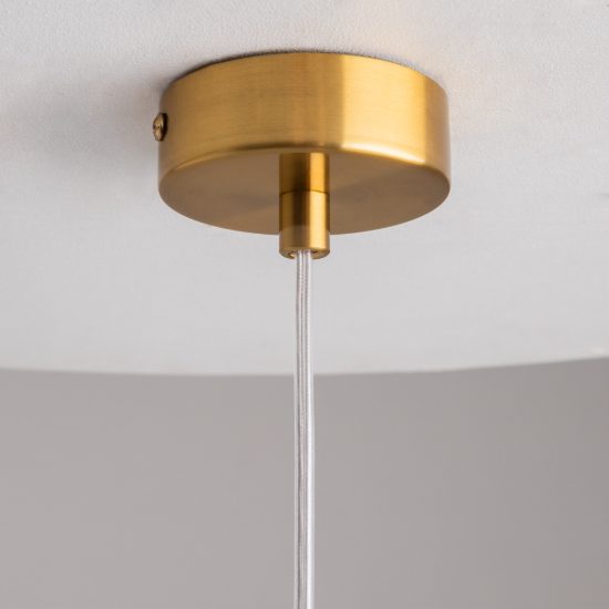 Maytoni flusso lampada a sospensione elegante sferica bronzo vetro