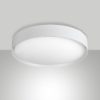 Fabas orbit plafoniera per bagno rotonda bianca led 24w cct 2700k 3000k 4000k ip44