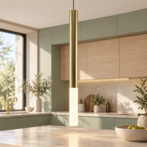 Maytoni pro shade lampada a sospensione per cucina oro led 6w 4000k