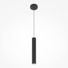 Maytoni pro focus lampada a sospensione per cucina moderna cilindrica nera