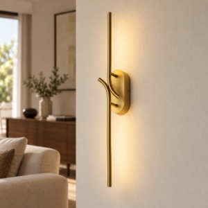 Maytoni renaissance applique led 7w 3000k per salotto ottone