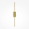 Maytoni renaissance applique led 7w 3000k per salotto ottone