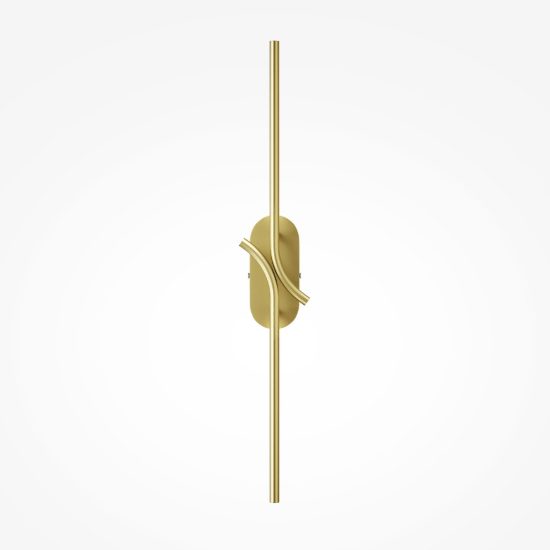 Maytoni renaissance applique led 7w 3000k per salotto ottone