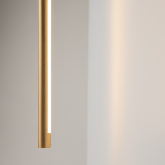 Maytoni renaissance applique led 7w 3000k per salotto ottone