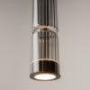 Maytoni ordo lampada a sospensione per cucina vetro nero led 8w 3000k