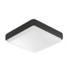 Plafoniera antracite per esterno led 12w 18w 23w cct 3000k 6000k ip65