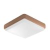 Plafoniera per esterno quadrata pesca led 12w 18w 23w cct 3000k 6000k ip65