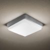 Plafoniera per esterno led 12w 18w 23w cct 3000k 6000k ip65 grigio perla
