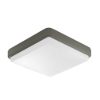 Plafoniera per esterno led 23w cct 3000k 6000k tortora ip65