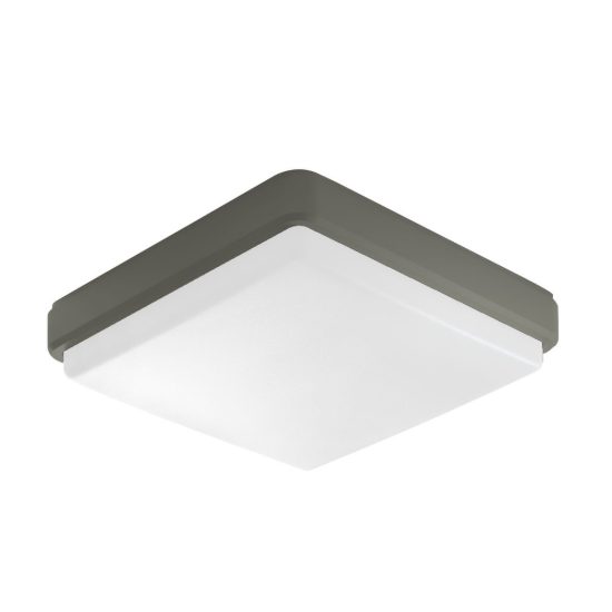 Plafoniera per esterno led 23w cct 3000k 6000k tortora ip65