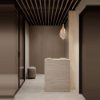 Lampada a sospensione petalo oro cristallo led 3w 3000k dimmerabile