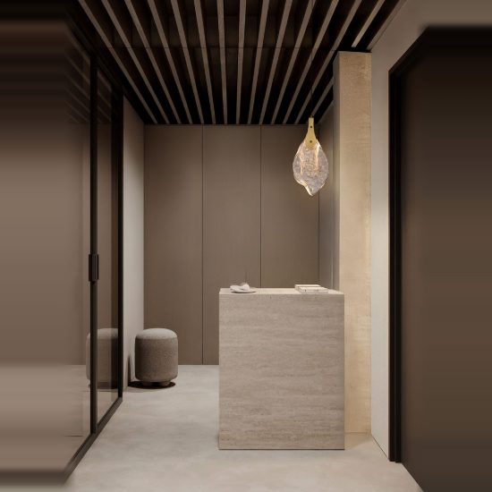 Lampada a sospensione petalo oro cristallo led 3w 3000k dimmerabile