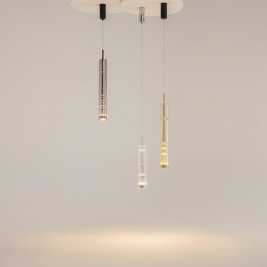Maytoni ordo lampada per cucina moderna cilindrica nero a sospensione led 8w 3000k