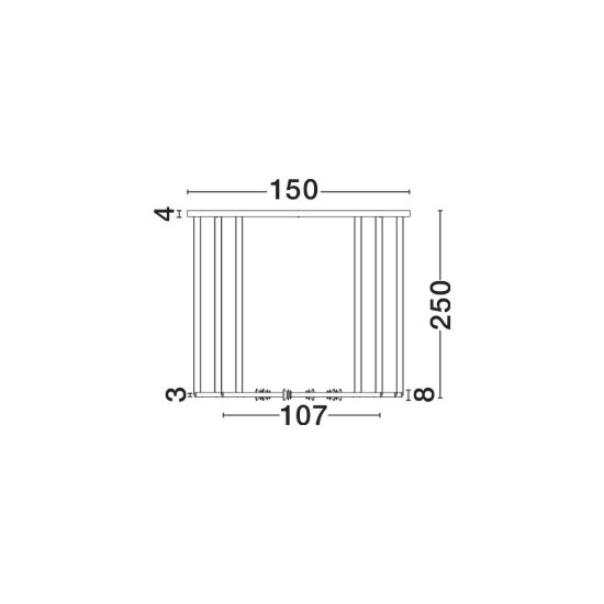 Lampadario led 79w 3000k design moderno a sospensione per soggiorno nero