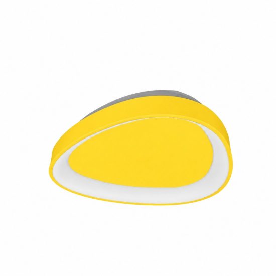 Plafoniera led 36w cct 3000k 4000k plettro moderna giallo girasole