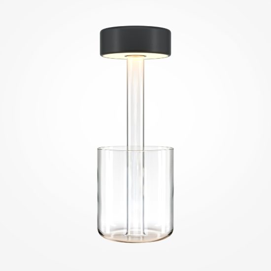 Maytoni ai collaboration lampada da tavolo vetro led cct 2200k 4000k portatile dimmerabile