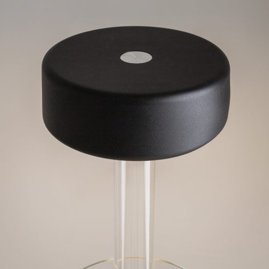 Maytoni ai collaboration lampada da tavolo vetro led cct 2200k 4000k portatile dimmerabile