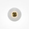 Maytoni fiore applique da parete led 3000k bianca e oro