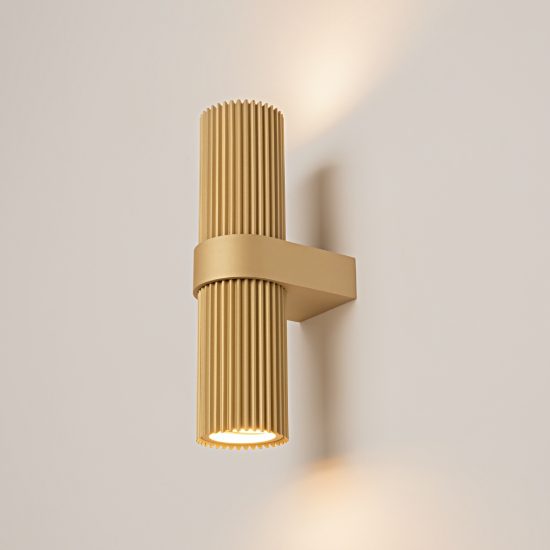 Applique da parete cilindrica oro maytoni dynamics