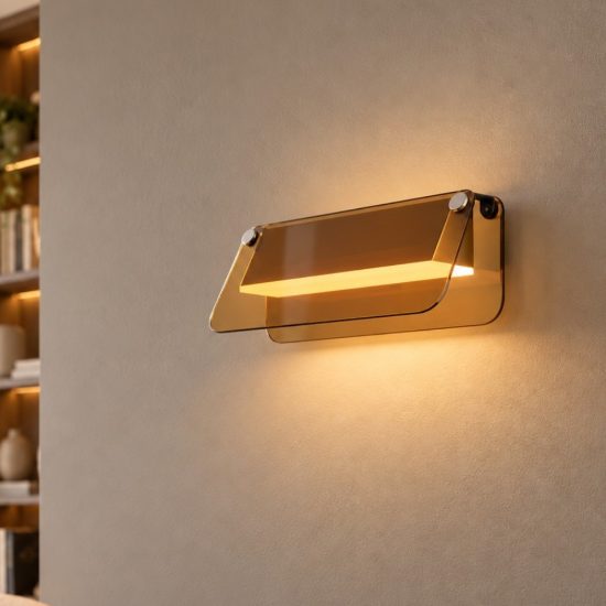 Applique design moderno led 10w 3000k maytoni flat