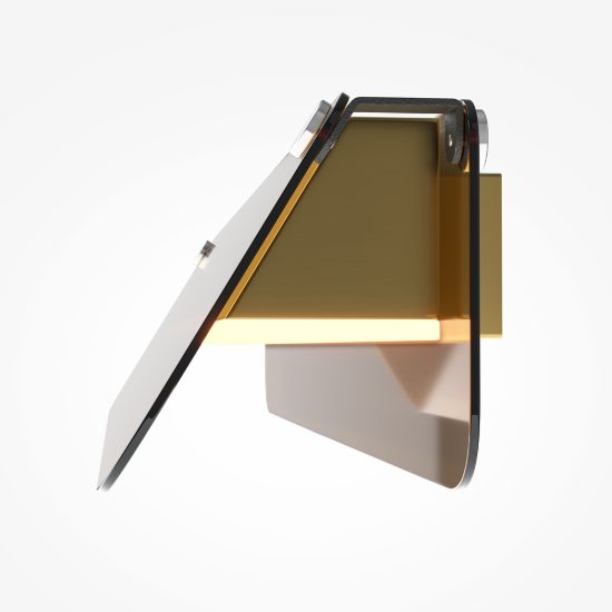 Applique design moderno led 10w 3000k maytoni flat