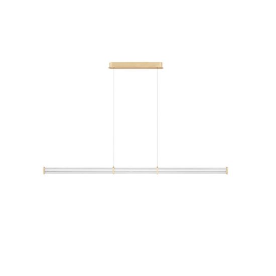 Lampadario led 21w 3000k dimmerabile a sospensione per cucina cilindrico dettagli oro