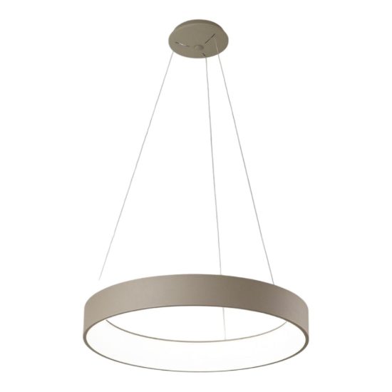 Affralux band diodi 45cm sabbia lampadario moderno cerchio led 27w cct 3000k 4000k