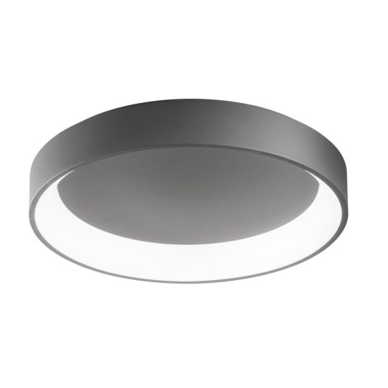 Plafoniera da cucina antracite led 101w cct 3000k 4000k affralux band diodi