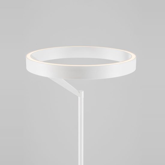 Piantana led 38w 3000k dimmerabile per ufficio moderna bianco