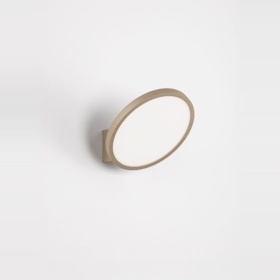 Applique led 8w cct 2700k 3000k dimmerabile per camera da letto oro champagne